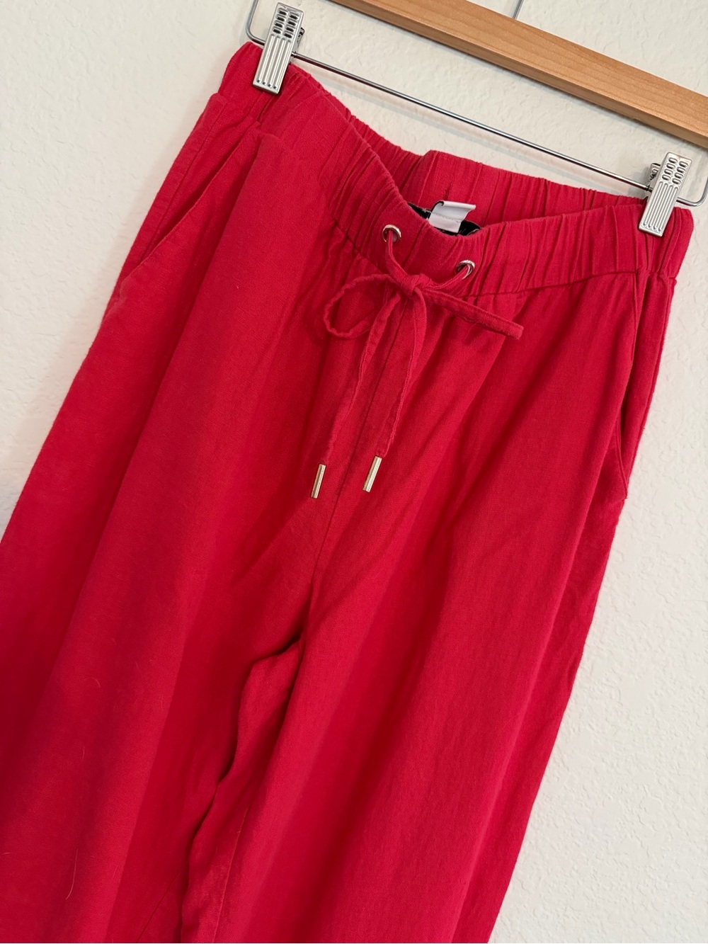 Wide Leg Drawstring Pant